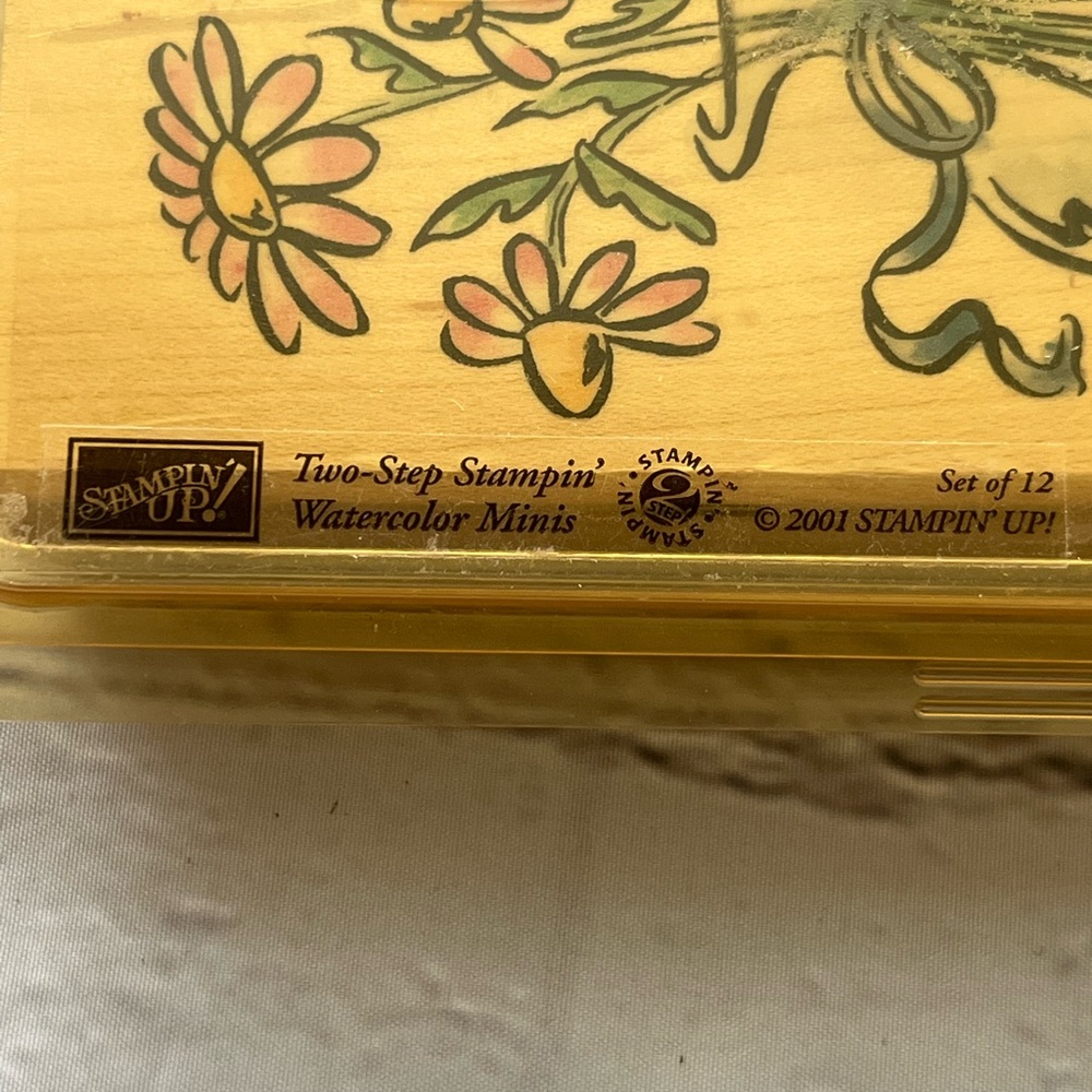 Stampin' Up! Two-Step Watercolor Minis Stamp Set - Picture 2 of 3